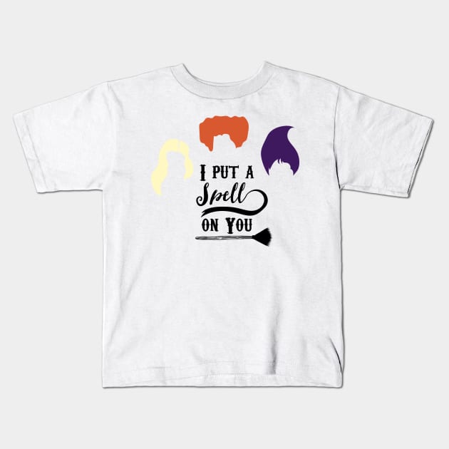 I put a spell on you Kids T-Shirt by BJS_Inc